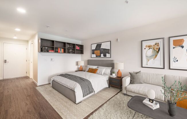 Studio, 1 bath, 401 sqft, $1,925, Unit 410