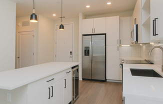 Kitchen with Stainless Steel Appliances