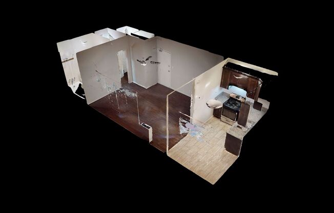Studio, 1 bath, 480 sqft, $1,545, Unit 204
