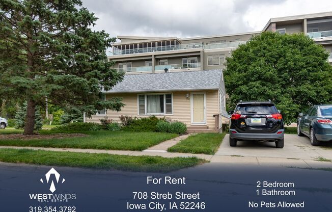 $1,250 | 2 Bedroom, 1 Bathroom Duplex | No Pets | Available for August 1st, 2026 Move In