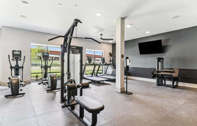 the gym in the owners suite has treadmills and other fitness equipment