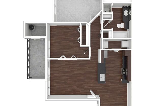 2 beds, 1 bath, 1,010 sqft, $1,484