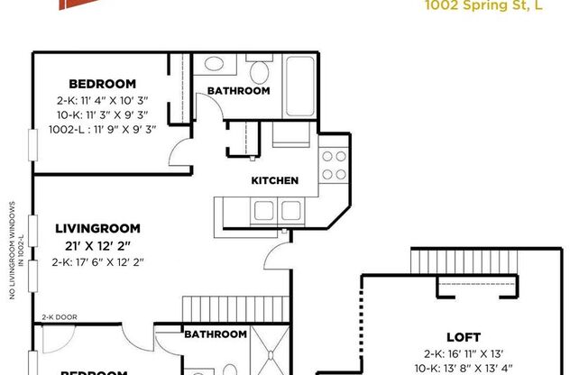 3 beds, 2 baths, $3,600, Unit CV 2-K