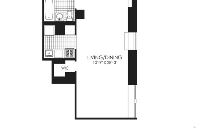 Studio, 1 bath, $5,295, Unit 619