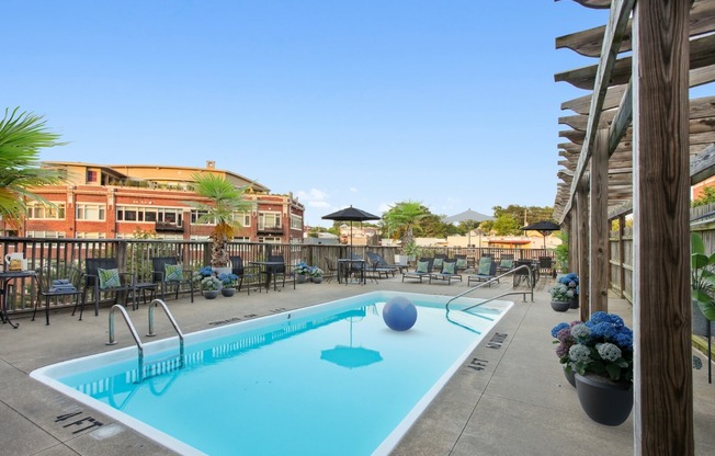 Founders Pool Deck Top | Founders at Union Hill | Kansas City, MO Apartments