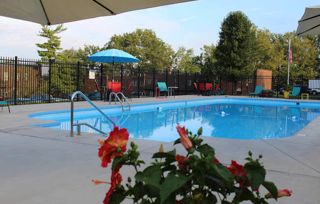 take a dip in our resort style pool