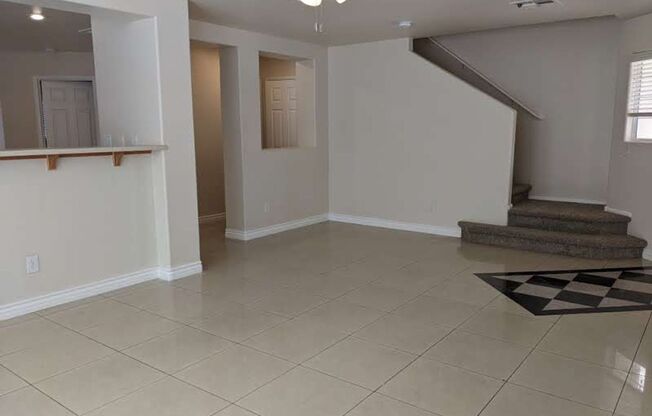 A Fabulous 4 Bedroom Home with 1 Bed and Bath Downstairs in South Las Vegas