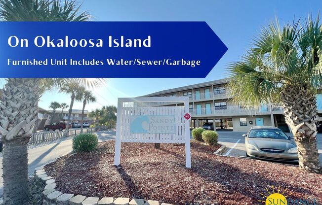 Furnished 1 bedroom on Okaloosa Island!