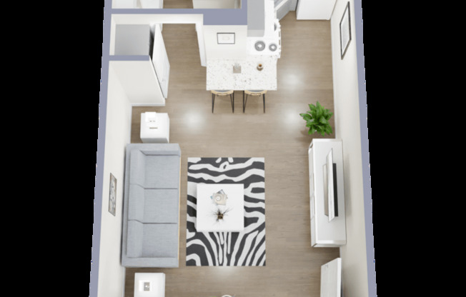 Studio, 1 bath, 350 sqft, $849