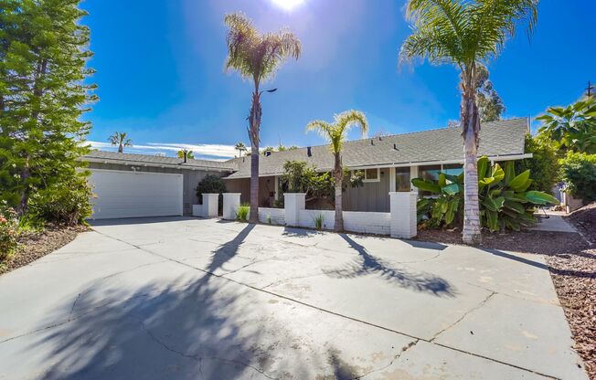 Ranch Style Single-Level La Mesa Home with Spacious Lot