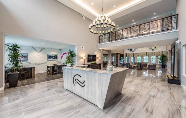 Clubhouse Front Desk at The Oasis at 301, Florida, 33578