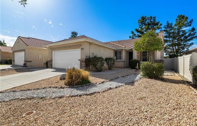 **Beautiful 55+ home FOR LEASE in gated community**
