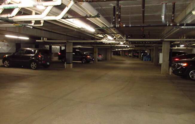 underground garage parking