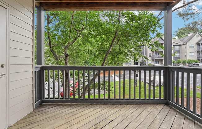 Patio with storage