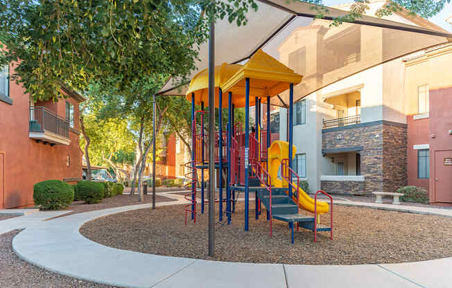 a colorful playground