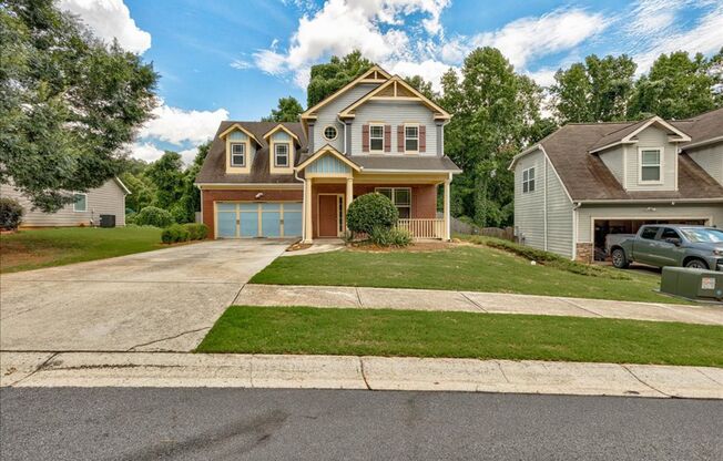 Welcome to this stunning 4-bedroom, 2.5-bathroom home located in the charming city of Fairburn, GA.
