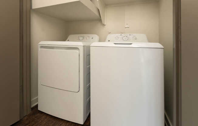 In-home Washer and Dryer