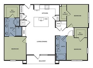 3 beds, 2 baths, 1,408 sqft, $2,181