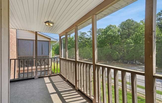 the view from the porch