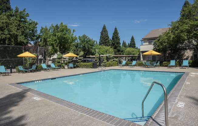 Stanford Heights swimming pool entry view