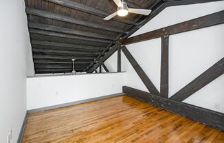 Loft Style One Bedroom with Washer & Dryer