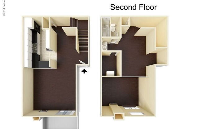 1 bed, 1 bath, 717 sqft, $1,425
