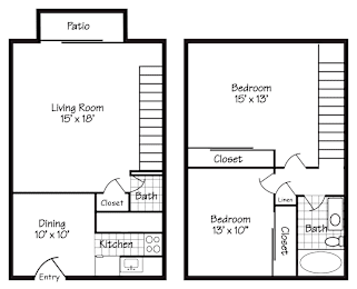 2 beds, 1.5 baths, 1,084 sqft, $1,607