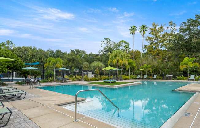 Community pool at Fountains at Lee Vista in Orlando, Florida.