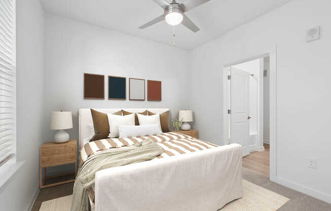 Bedroom with Hard Surface Flooring