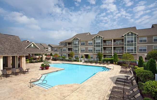 Resident Activity Center Pool and Sundeck