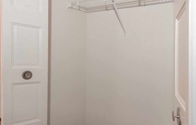 Spacious Apartment Closets