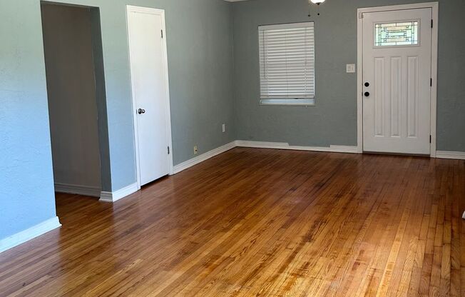 3 bedroom 1 bath home with a large yard and central location!