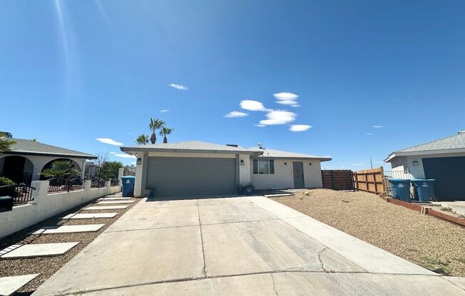 Beautiful renovated single story Henderson home on a Cul-De-Sac! Very close to I-11! Huge lot with a big backyard! Home is located across from O'Callaghan Park featuring: tennis courts, beach volleyball, baseball field, 2 parks, dog park and walking trail