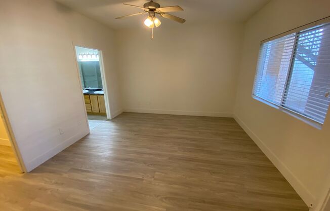 NEW paint + NEW floor!