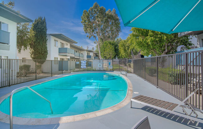 our apartments have a resort style swimming poolat BLVD Apartments LLC, Tarzana, CA