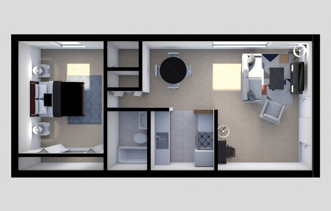 1 bed, 1 bath, $1,140