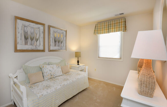 Cozy second bedroom with plush carpet at Rockdale Gardens Apartments*, Maryland