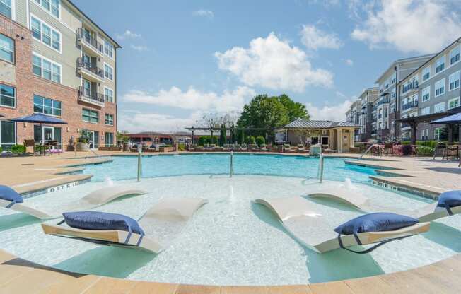 our apartments offer a swimming pool
