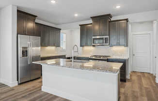 Kitchen with Stainless Steel Appliances