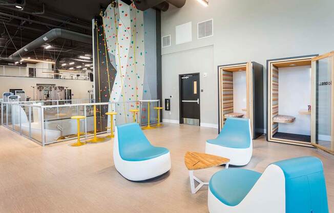 Lobby Lounge at Elements Apartments*, Irvine, 92612