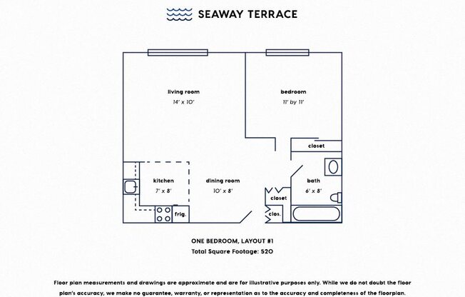 1 bed, 1 bath, $925