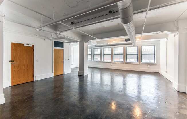 Spacious Living Space at 1525 Broadway, Detroit, 48226