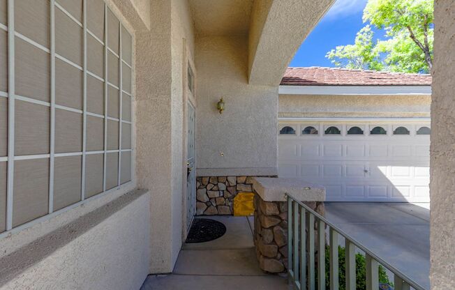 Beautiful One Story 2 Bedroom Townhome With 2 Car Attached Garage