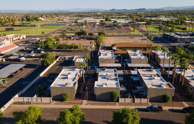 Completely Remodeled top to Bottom down the street from Glendale Community College!!! AVAILABLE NOW!!! Upgraded kitchen appliances, full size washer and dryer in unit!!!