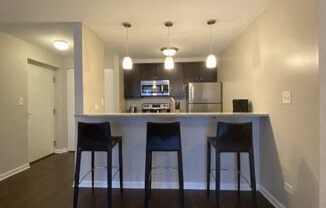 Breakfast bar sitting area