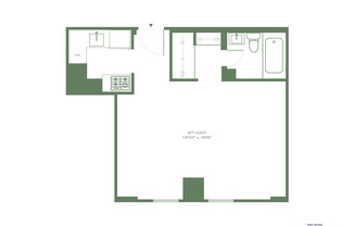 Studio, 1 bath, $3,600, Unit 9B04