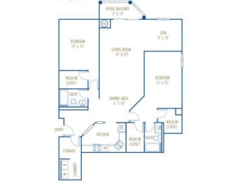 2 beds, 2 baths, 1,511 sqft, $2,109