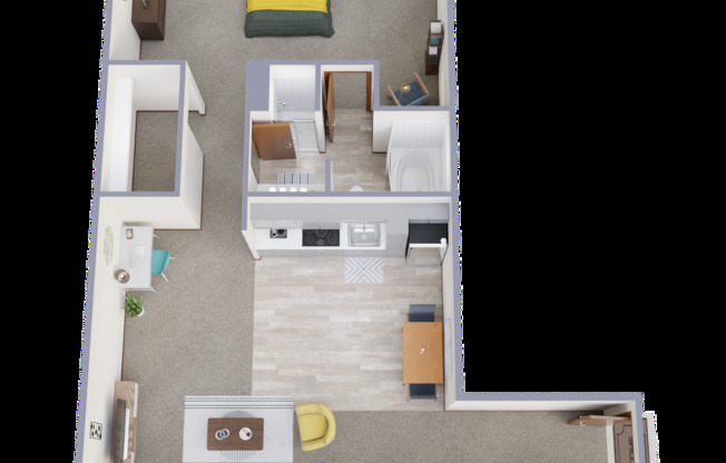 1 bed, 1 bath, 985 sqft, $2,144, Unit 4400