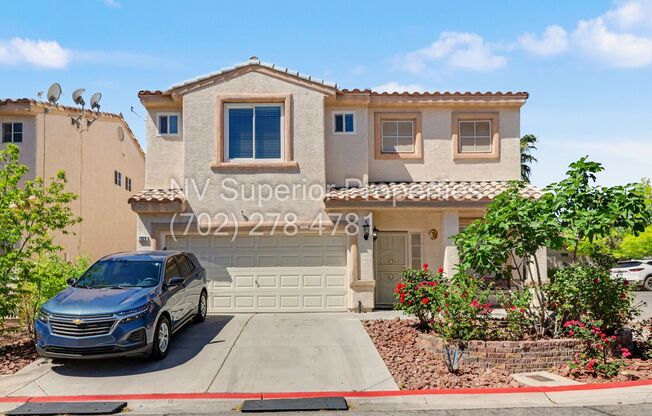 NW!! 4 Bedrooms!!! All Tile and Pergo flooring T/O!! NO Carpet!!! Low Maintenance Desert landscaping front and back!! With Patio cover in back!!!