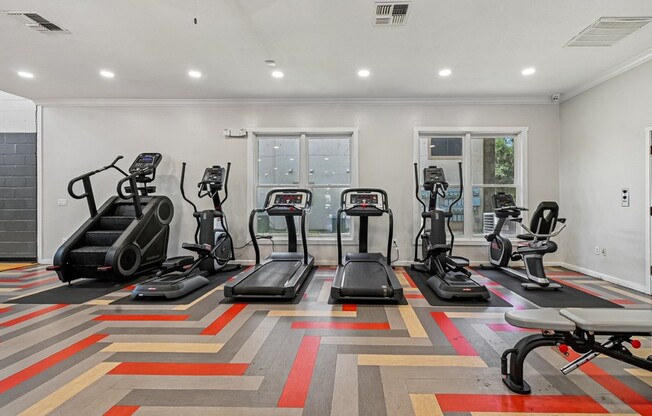Cardio Machines at The Canyons Apartments, Fort Worth, TX